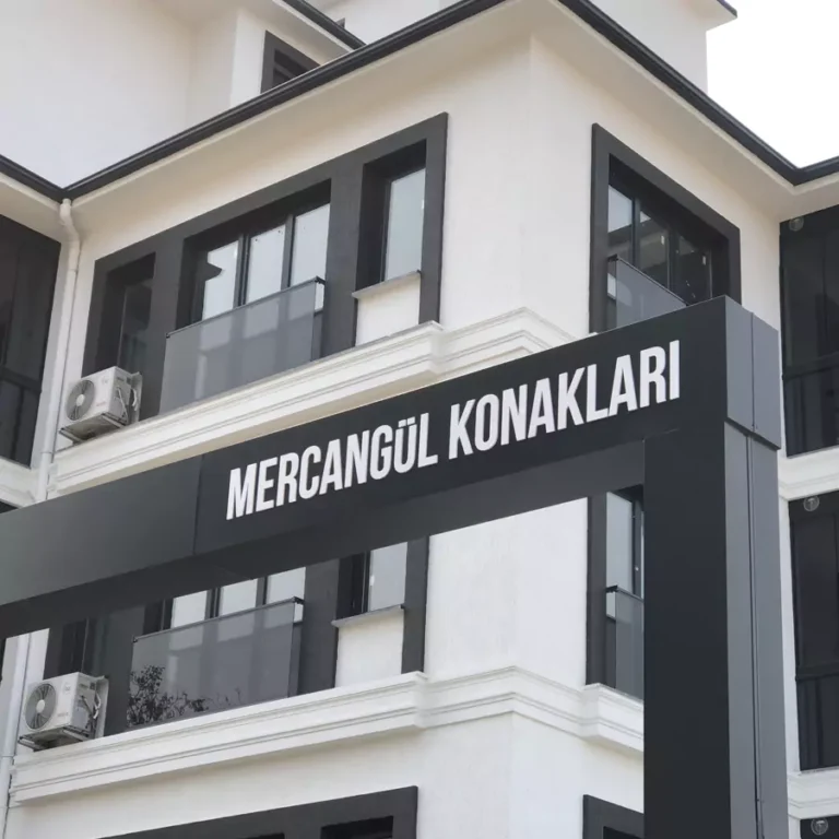 Site ve apartman giriş tabelası