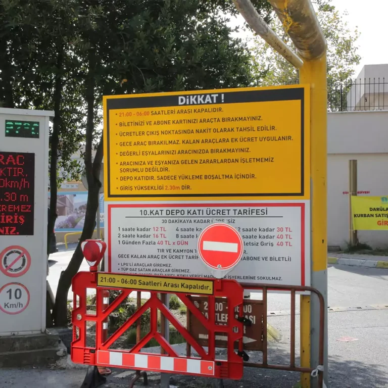 Uyarı ve ikaz levhası