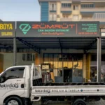 Zümrüt Cam Balkon Sistemleri için kompozit zemin üzerine reflektif folyo tabela uygulaması, Tekirdağ